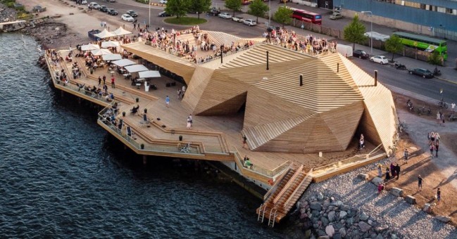 Löyly por Avanto Architects, Helsinki, Finlândia -  vencedor do júri e do voto popular na categoria de cuidados de saúde e bem-estar