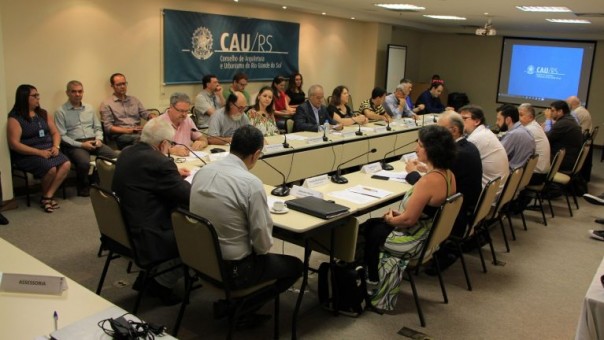 Primeira plenária do ano no CAU/RS. 
Foto: divulgação 
