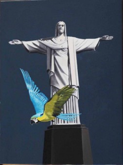 Obra Cristo e a Arara, de Ivan Pinheiro Machado 