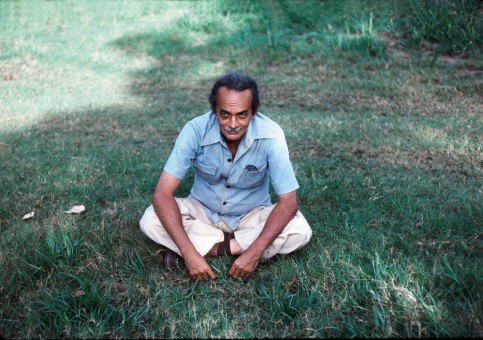 José Zanine Caldas, em Nova Viçosa, em 1977. Foto: Florence Gruere