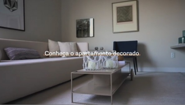 Vídeo apartamento decorado Pátio Civitas 